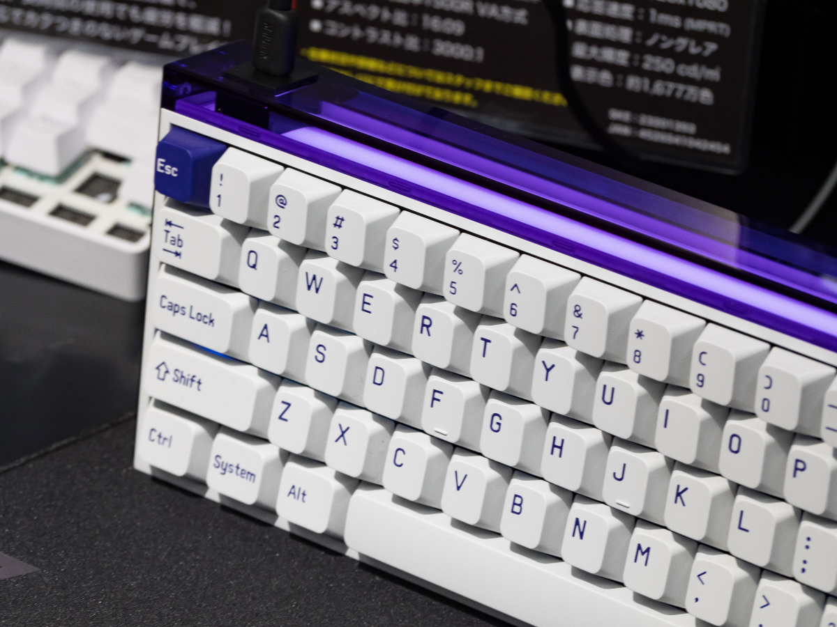 MelGeekから、磁気スイッチを採用したUS配列68キーのラピッド MelGeekから、磁気スイッチを採用したUS配列68キーのラピッド