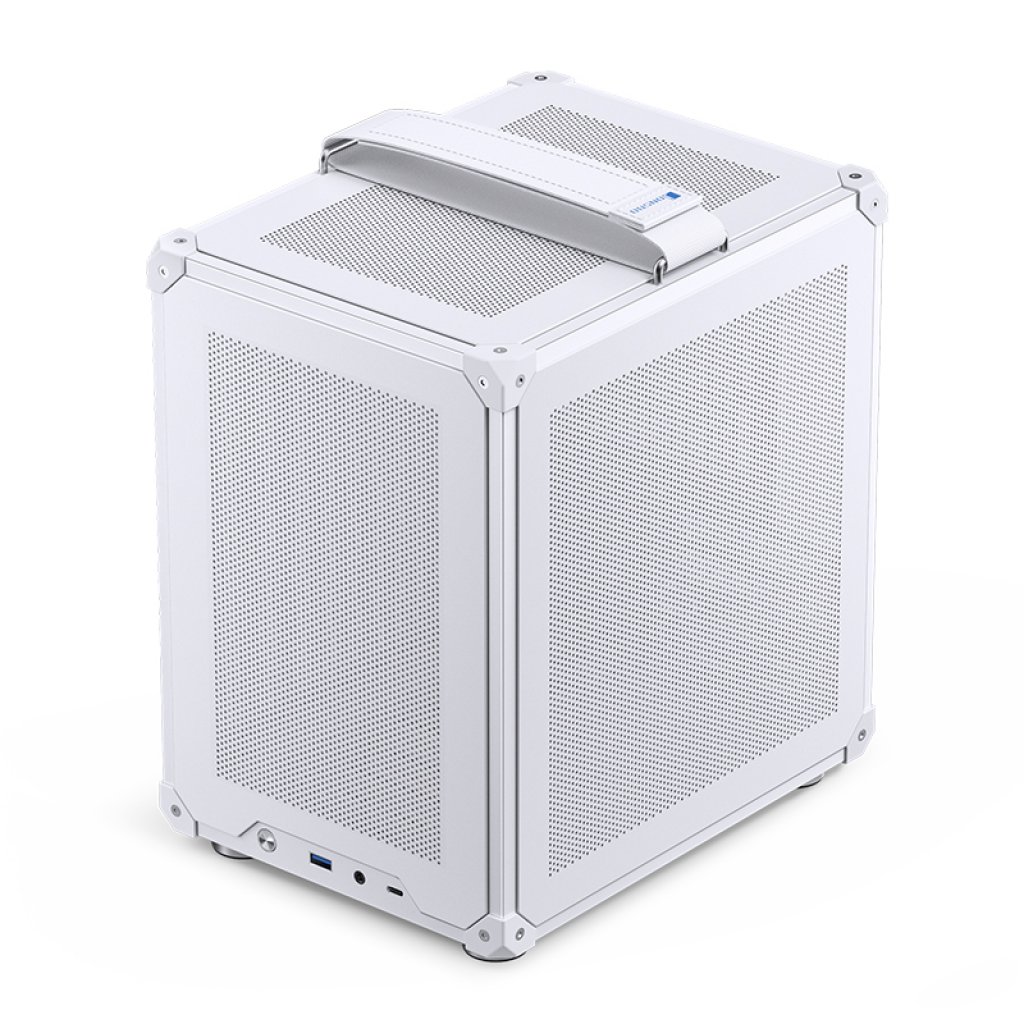 美品 Jonsbo C6 Handle PCケース MicroATX ITX 4面メッシュパネルのハンドル付きMini-ITXケース、JONSBO「C6