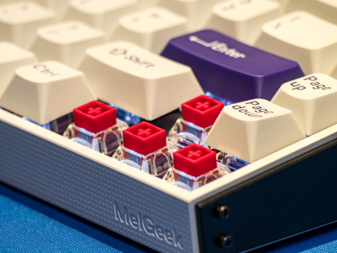 人気のMADE68にスペックアップ版、MelGeek MADE68 Pro パープル「MADE68P-ZG-0204」登場