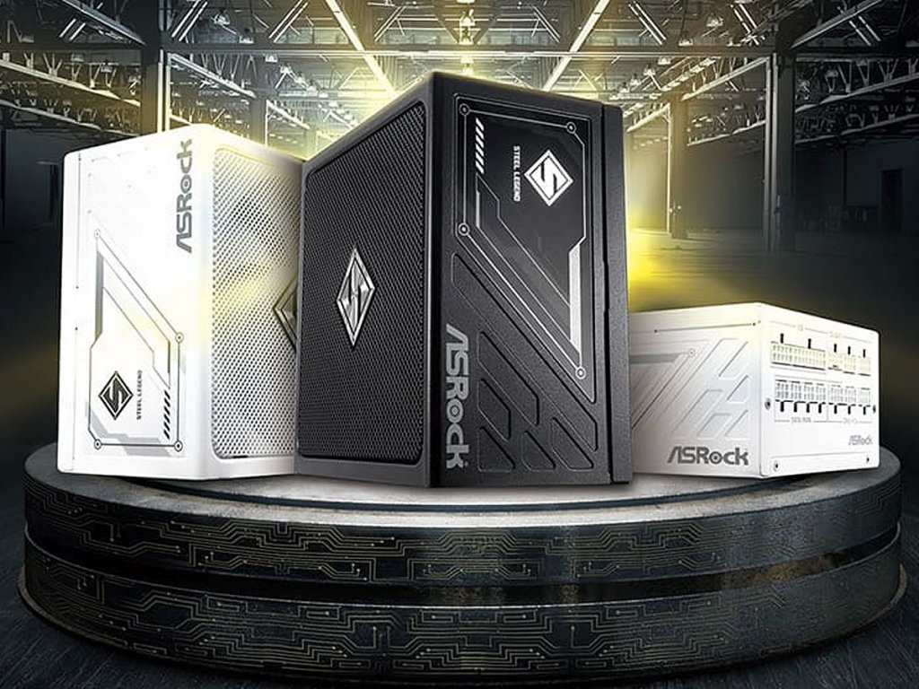 マザーボードで有名なASRockから「Steel Legend」シリーズ電源