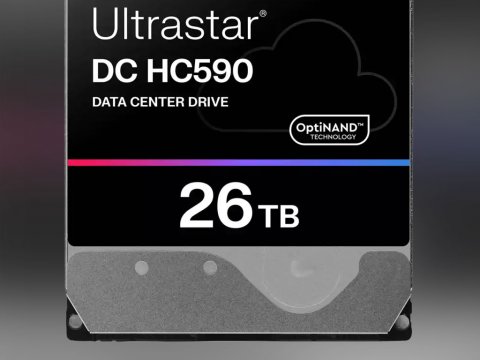 11ディスクで26TBに到達、WDのデータセンター向け3.5インチSATA HDD「Ultrastar DC HC590 CMR WUH722626ALE6L4」販売開始