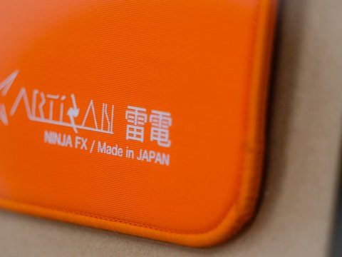 ARTISANのスピード系ゲーミングマウスパッドFX 雷電にオレンジのカラーバリエーション9モデルが追加ラインナップ