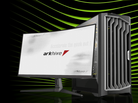 パソコンショップアークより、メイドイン秋葉原BTOパソコンのarkhiveブランドから、NVIDIA GeForce RTX 5090/80 搭載ハイエンドゲーミングPCの受注を開始