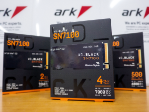 大好評のNVME SSD、WD BLACK SN7100シリーズ に大容量4TB「WDS400T4X0E」がパソコンショップアークに入荷