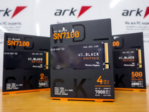 大好評のNVME SSD、WD BLACK SN7100シリーズ に大容量4TB「WDS400T4X0E」がパソコンショップアークに入荷