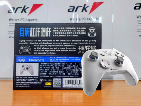 FLYDIGIから、1000Hzにアップグレードした第三世代「DIRE WOLF3」ワイヤレスコントローラーが登場