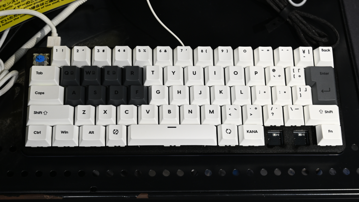 Pulsarより、日本語配列もあるラピトリ対応の60%ゲーミング