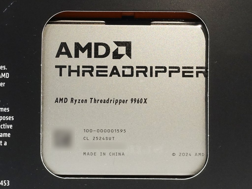 AMDからHEDTプロセッサー「Ryzen Threadripper 9000」シリーズ販売開始
