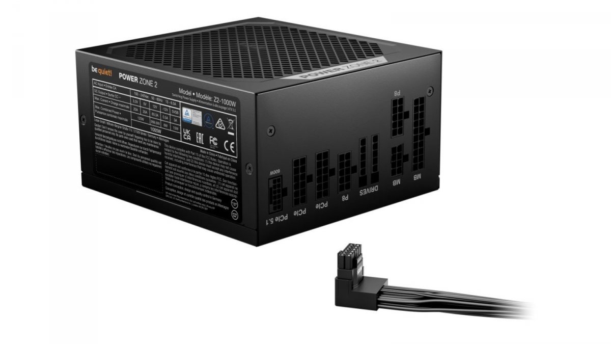 be quietから静音性にこだわったATX電源ユニット「POWER ZONE 2」と 