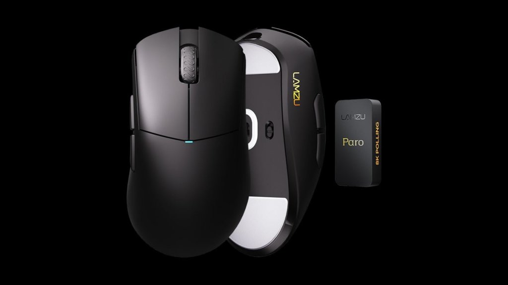 LAMZU、小型のエルゴノミックゲーミングマウス、「 Paro Aurora」が