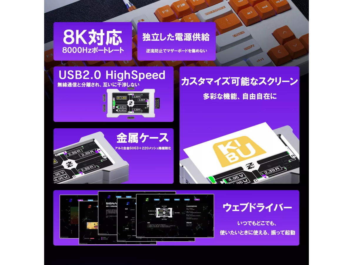 【新品未開封】HUESPARK × HM Lab PIXELHUB （パンダ） HM Labより、8Kゲームデバイスの安定動作を実現するゲーミングUSBハブ