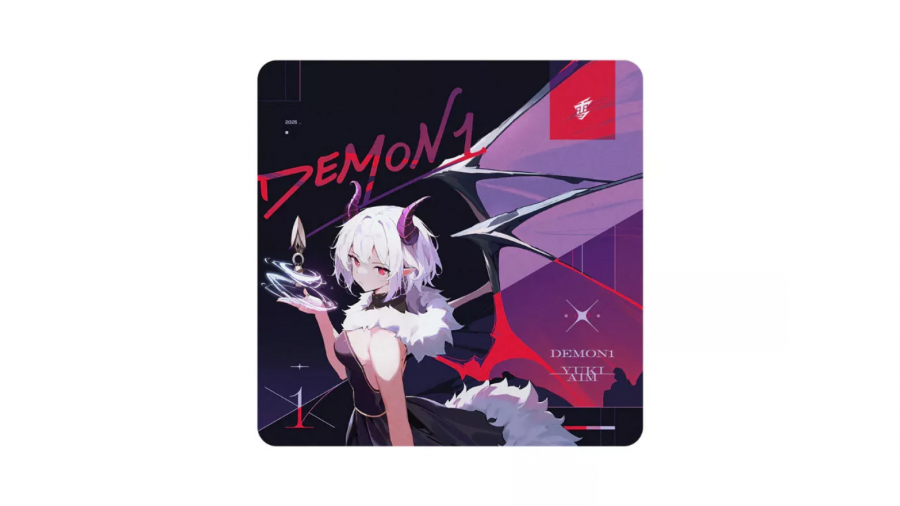 マウス・トラックボール YukiAim x Demon1 Glass Mousepad Yuki Aim x Demon1 - Glass Mousepad