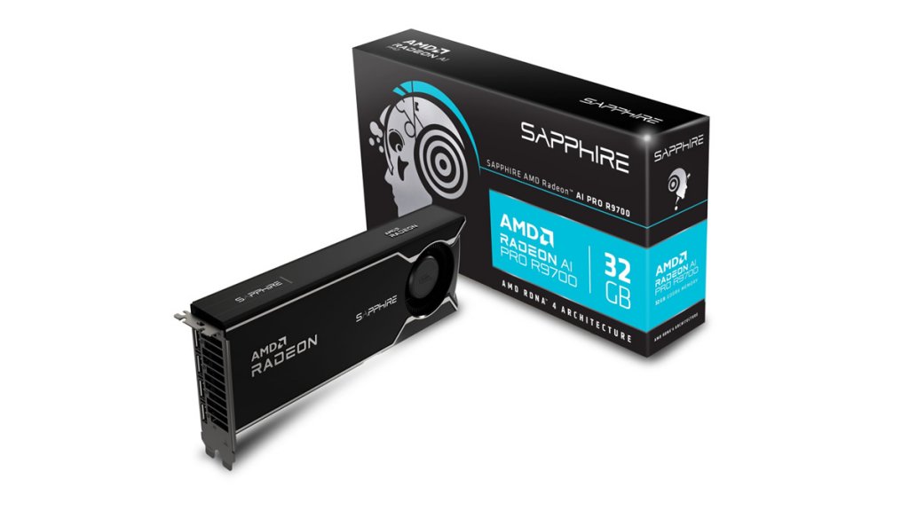 AMD RDNA4採用、大容量32GBメモリ搭載AMD Radeon AI PRO R9700 GPU搭載