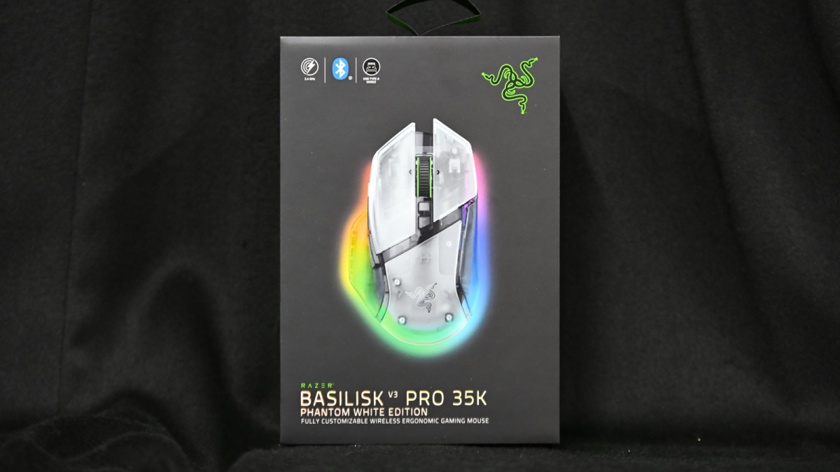 スケルトン」がテーマのゲーミングデバイス「Razer Phantom White