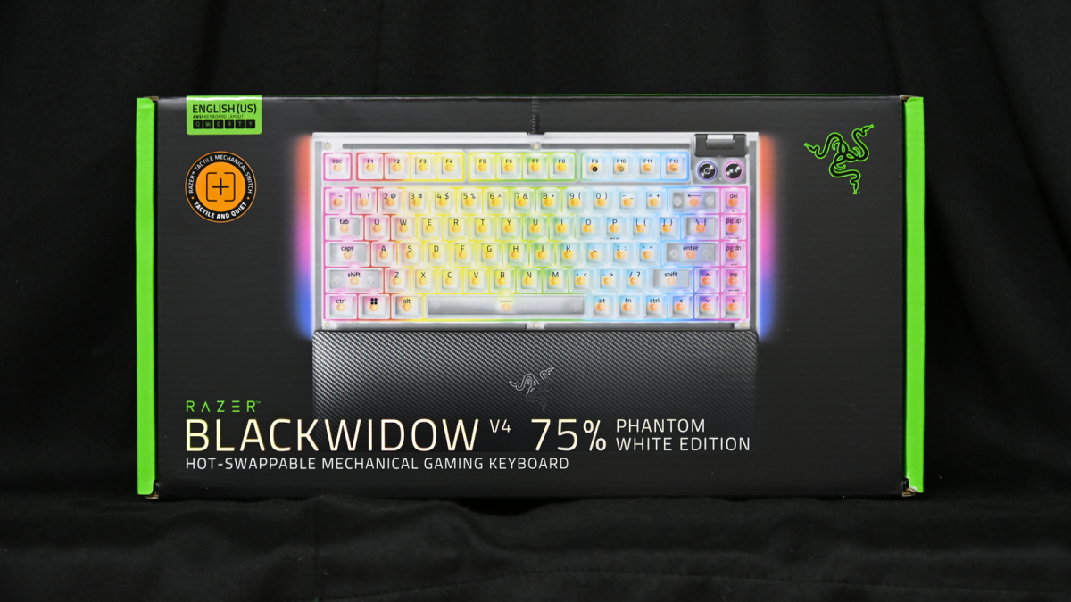 スケルトン」がテーマのゲーミングデバイス「Razer Phantom White