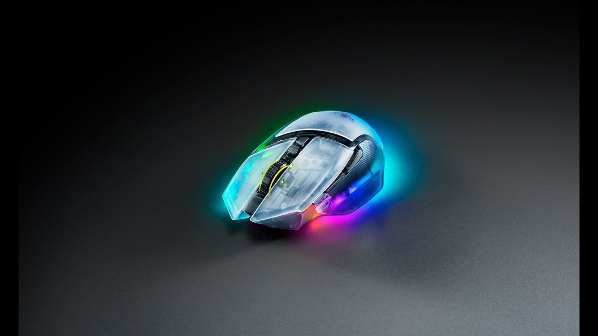 スケルトン」がテーマのゲーミングデバイス「Razer Phantom White