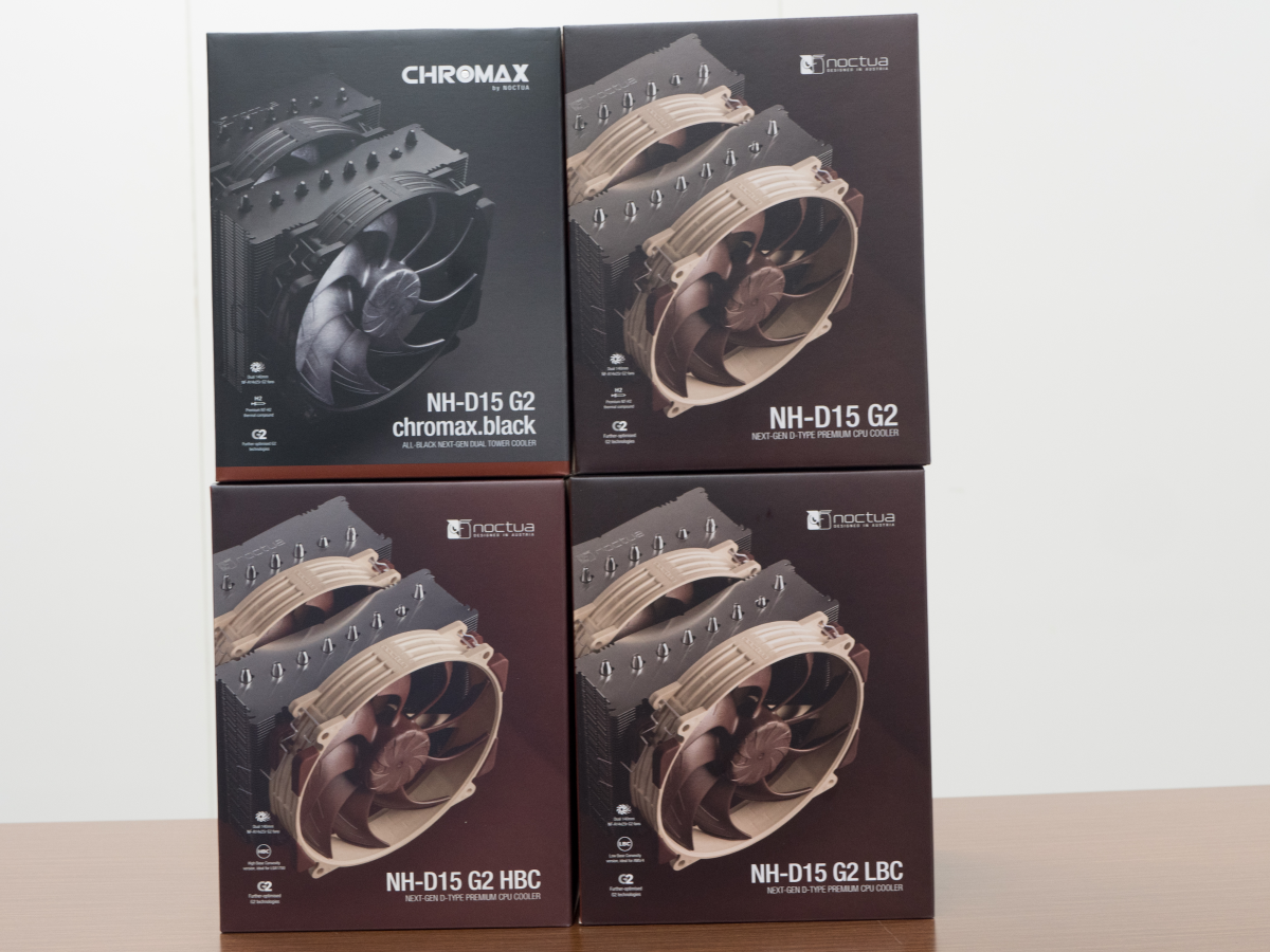 Noctua、オールブラック仕様のchromax.blackシリーズにツインタワー型