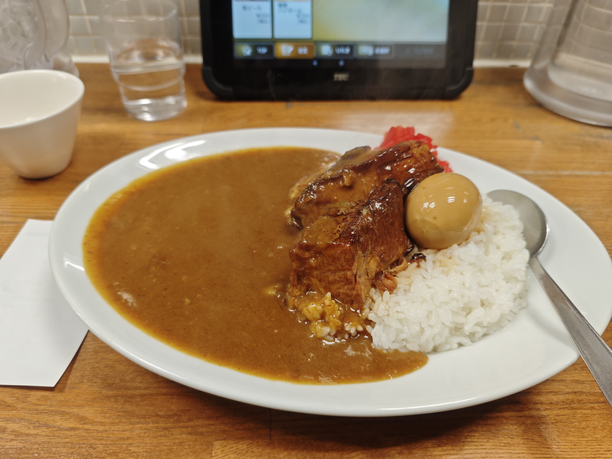 アークのラーメン煮玉子によるアキバ界隈、不定期カレーレポート