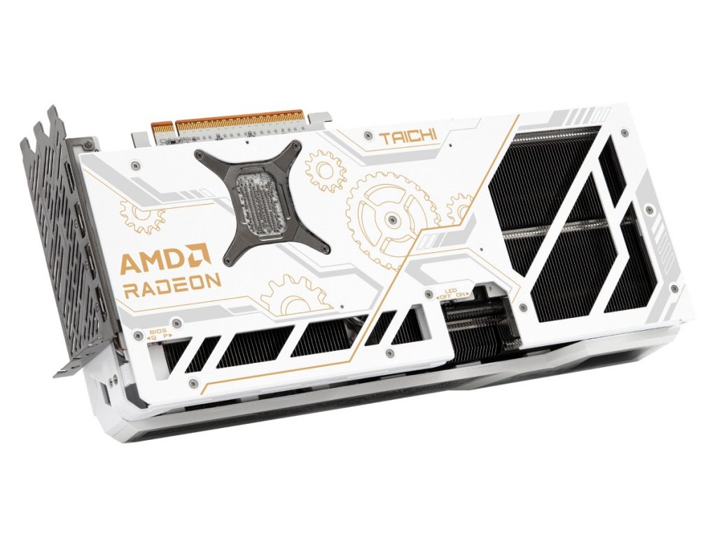 ASRockより、液晶を搭載したホワイトカラーの『ASRock AMD Radeon RX