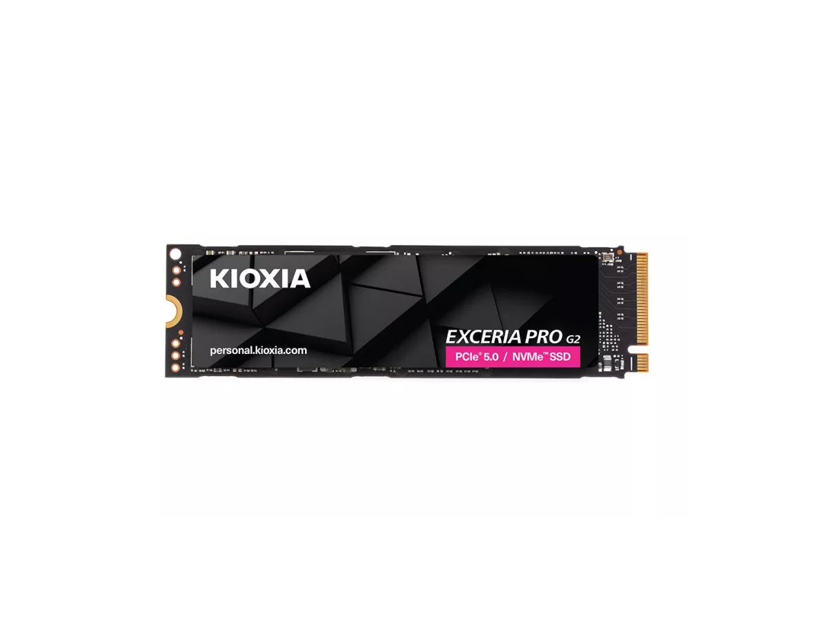 KIOXIAからPCI Express 5.0 対応フラグシップの「EXCERIA PRO G2 SSD