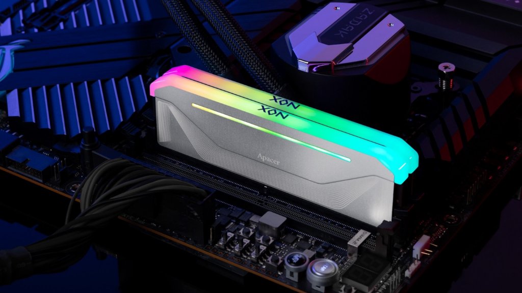 ApacerのARGB対応DDR5 OCメモリーキット「NOX RGB DDR5」シリーズが