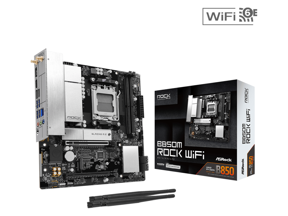 ASRockより、シンプルかつ高耐久なマザーボード「Rock」シリーズ4製品