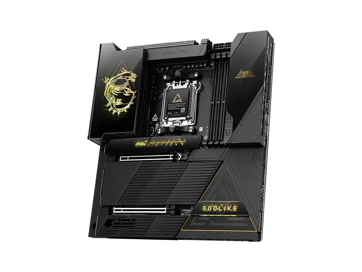 MSIから、X870Eを搭載した最上位E-ATXマザーボード「MEG X870E GODLIKE
