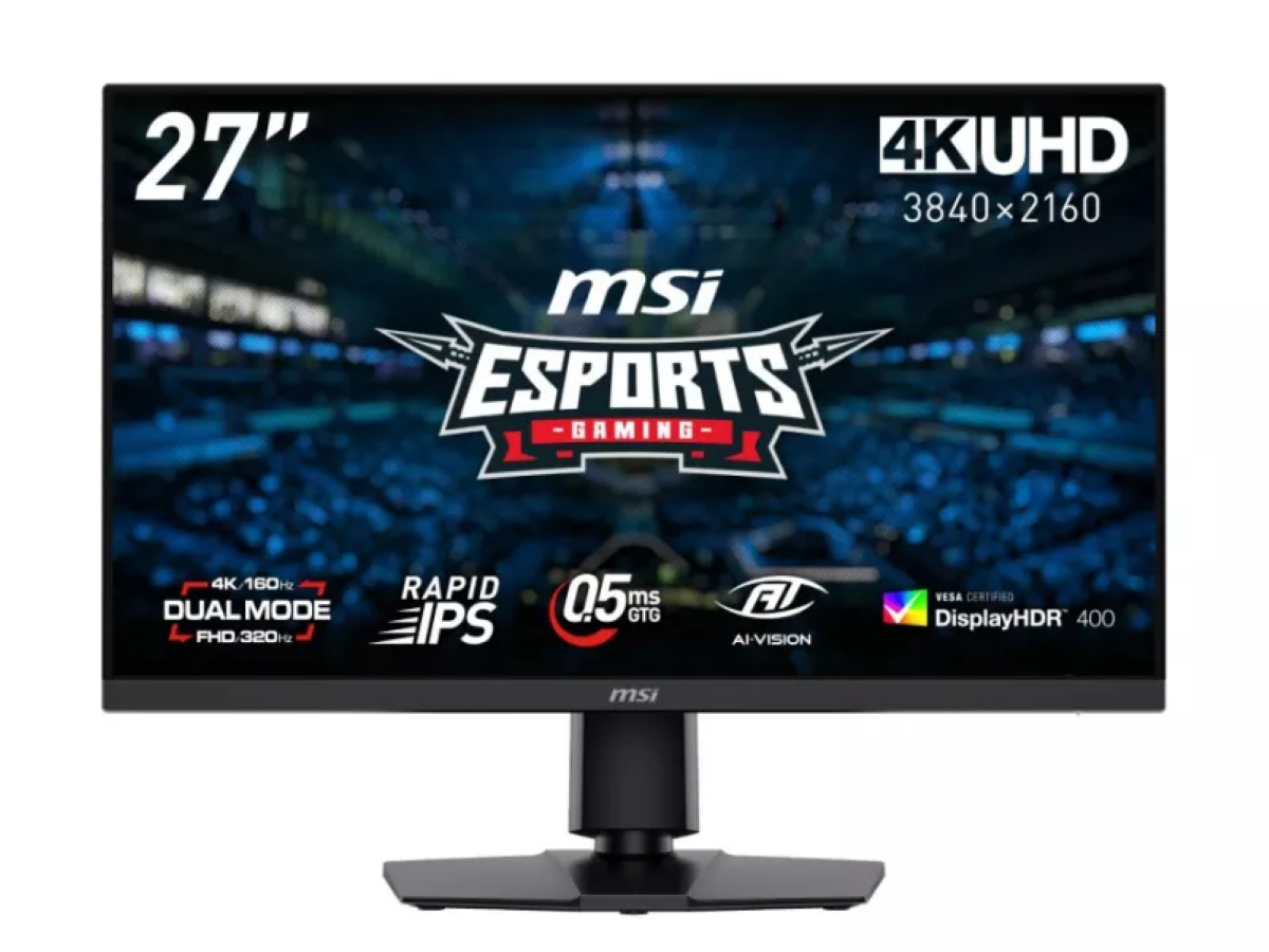 MSI、4KとフルHDを切替え可能なゲーミングモニター『MAG 272URDF E16