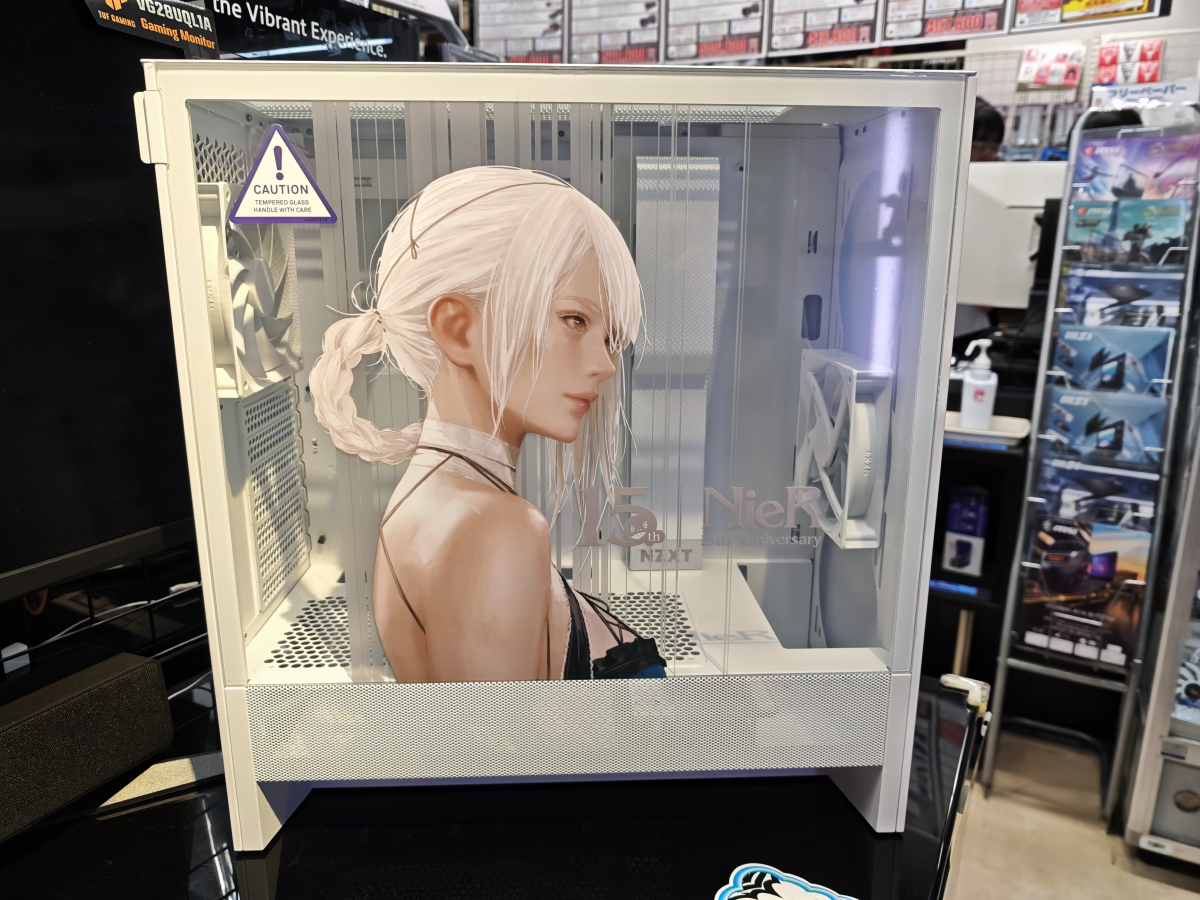 NZXT、『NieR』とのコラボモデル「H5 FLOW NieR 15TH ANNIVERSARY