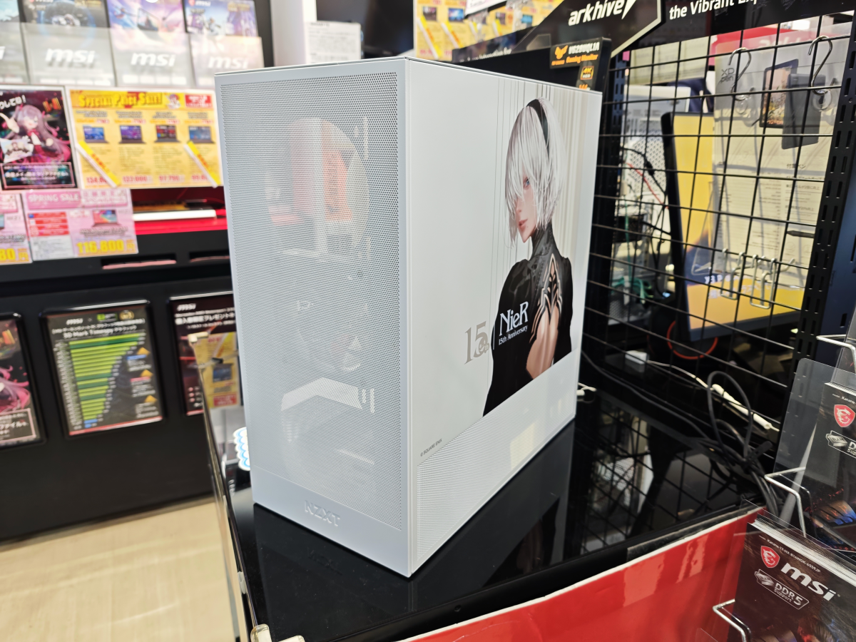 NZXT、『NieR』とのコラボモデル「H5 FLOW NieR 15TH ANNIVERSARY