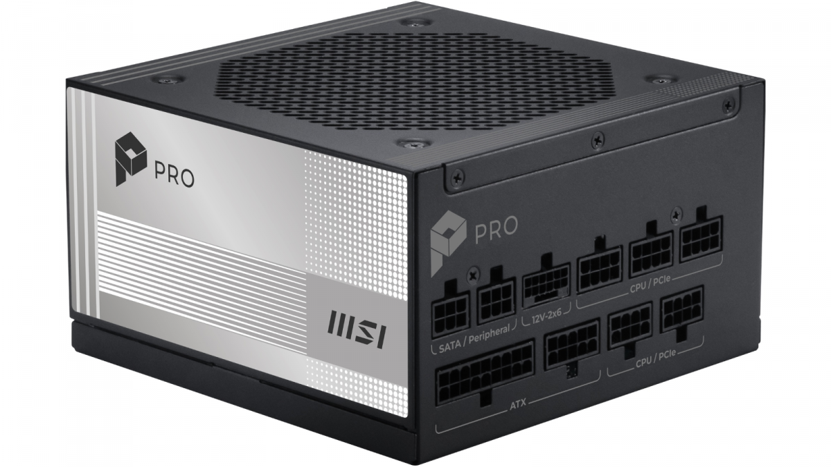 MSI、ATX3.1で80PLUS PLATINUM認証取得済のATX電源ユニット『PRO