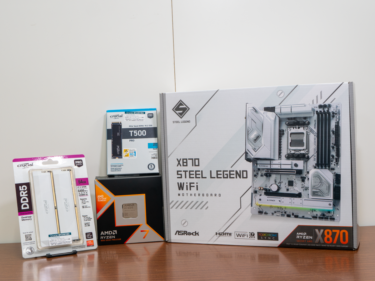 アーク公式Youtubeチャンネル再始動決定記念、お得な Ryzen 7 9800X3D