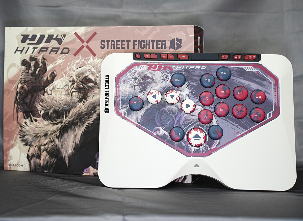 HJK GAMINGから「STREET FIGHTER 6」コラボ豪鬼デザインのレバーレス