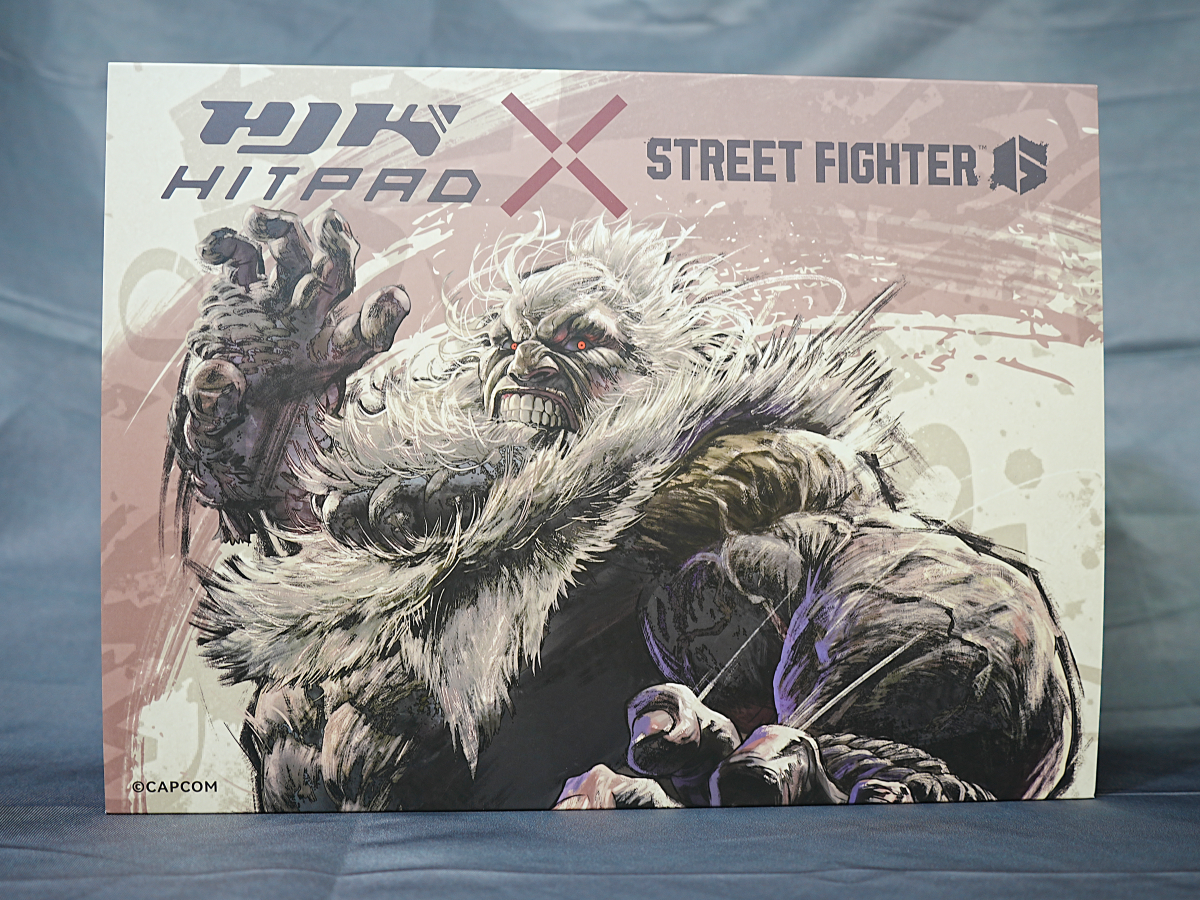 HJK GAMINGから「STREET FIGHTER 6」コラボ豪鬼デザインのレバーレス