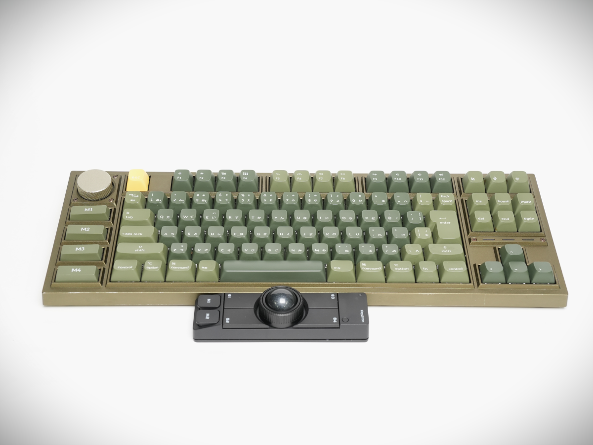 Keychronより、コンパクトなトラックボールマウス「Keychron Nape Pro