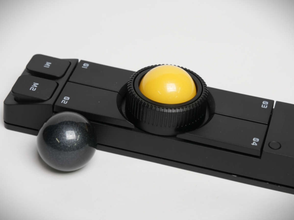 Keychronより、コンパクトなトラックボールマウス「Keychron Nape Pro