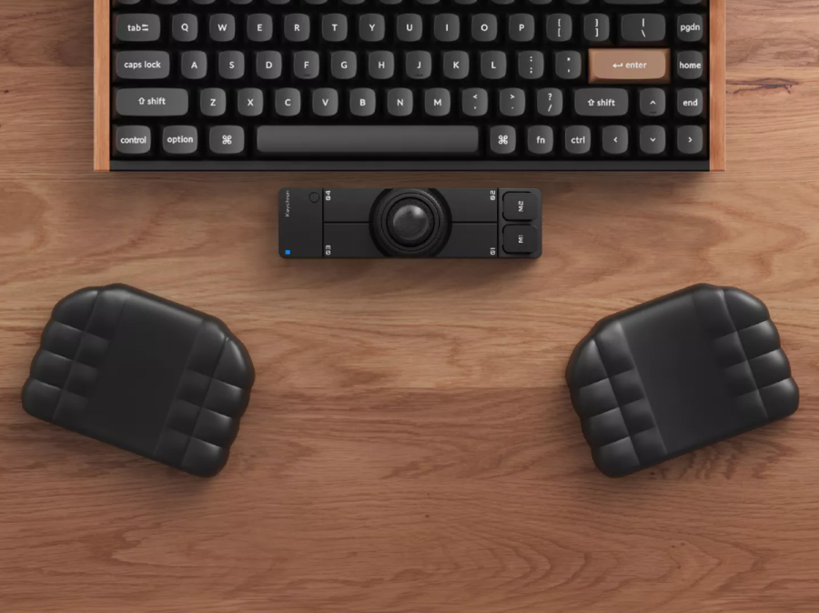 Keychronより、コンパクトなトラックボールマウス「Keychron Nape Pro