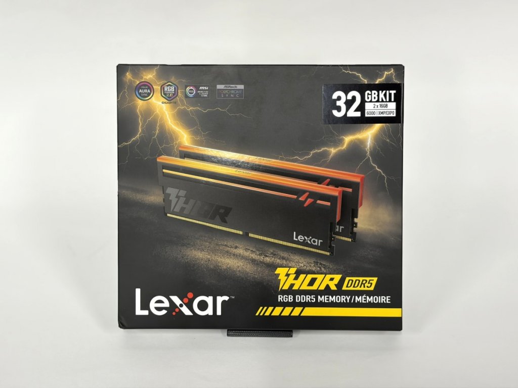 Lexarの最大128GBまで対応するARGB搭載DDR5 OCメモリーキット「THOR