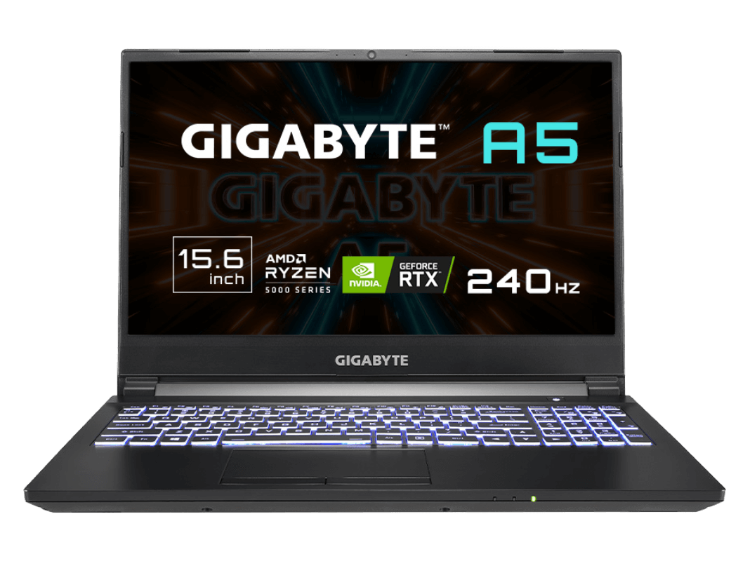 ゲーミングノート GIGABYTE A5 GeForce RTX 3060