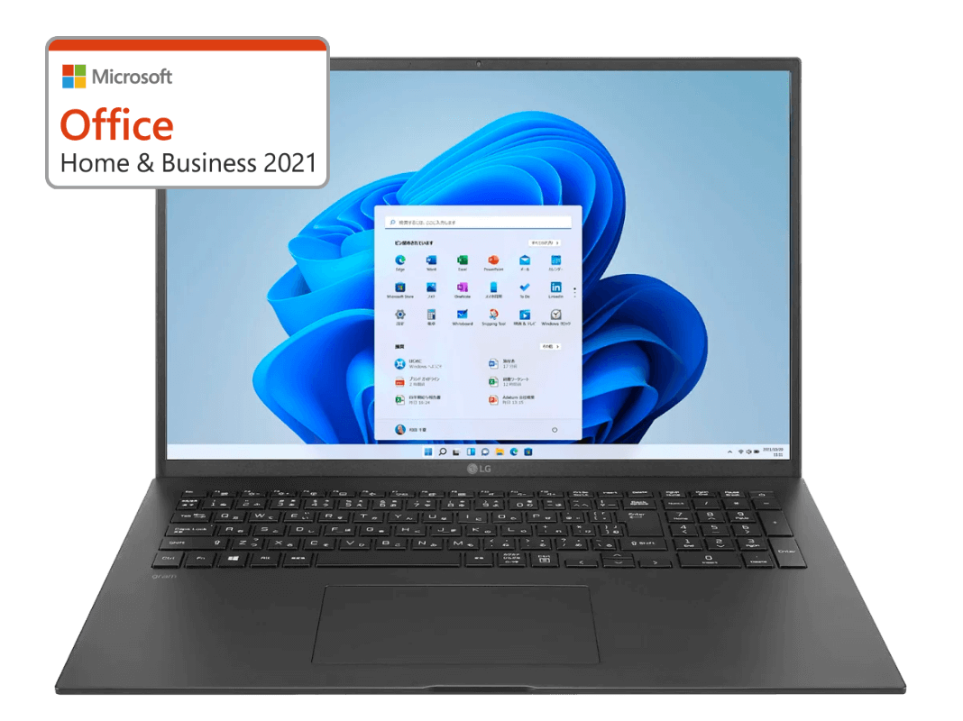 LG LG 薄型軽量ノート 【販売終了】gram 【販売終了】17Z95P-KA78J1