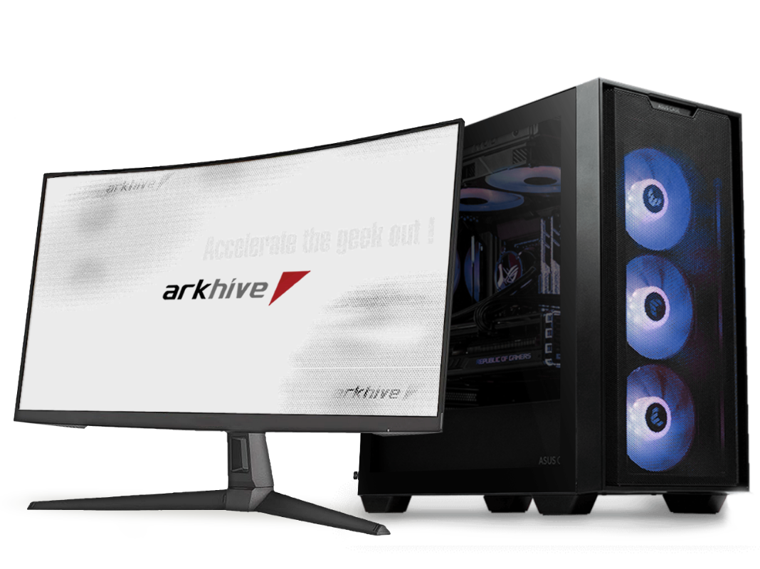ark arkhive Gaming Alliance Powered by ASUS Core Ultra 7搭載モデル 32GBメモリ搭載 GEFORCE RTX 5080 - スペック詳細