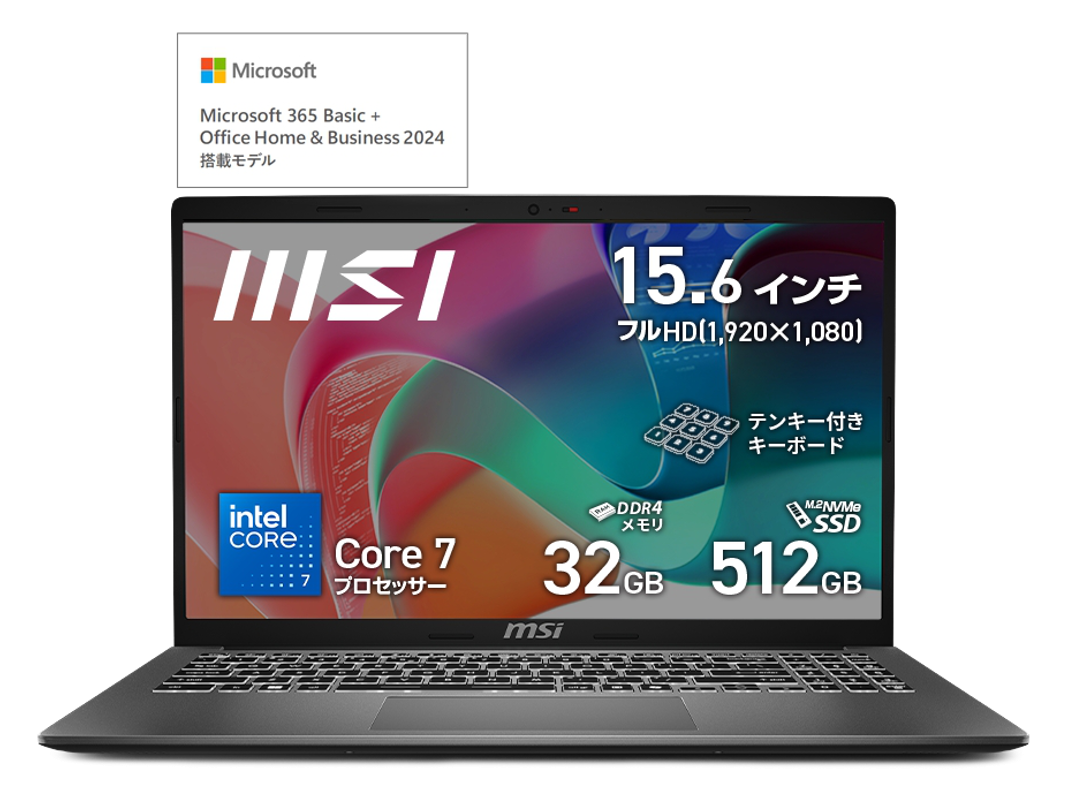 MSI MSI Modern シリーズ Modern 15 F1M Modern-15-F1MG-5559JP