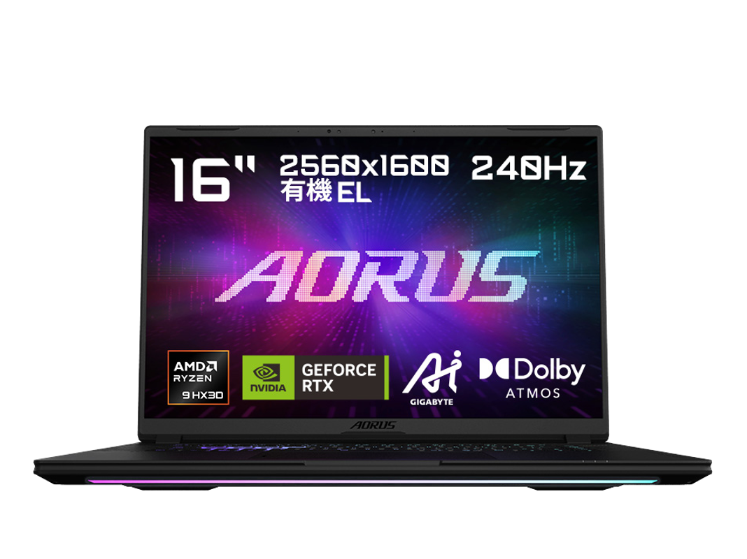 GIGABYTE GIGABYTE ゲーミングノート AORUS MASTER 16 AORUS MASTER 16 GIGABYTE GIGABYTE ゲーミングノート AORUS MASTER 16 AORUS MASTER 16