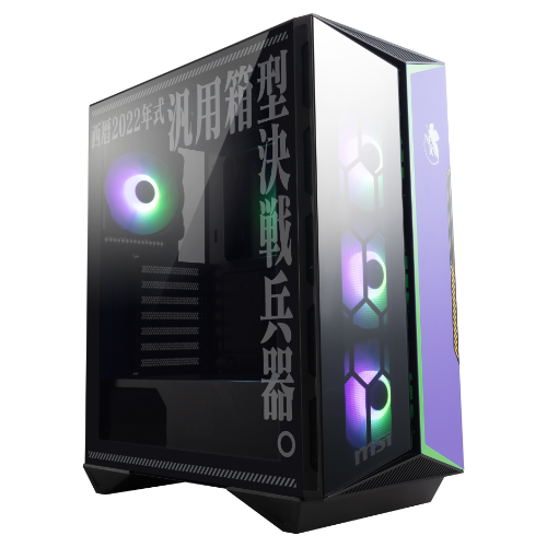 MSI X EVANGELION e:PROJECTの4製品搭載済みゲーミングPCの予約