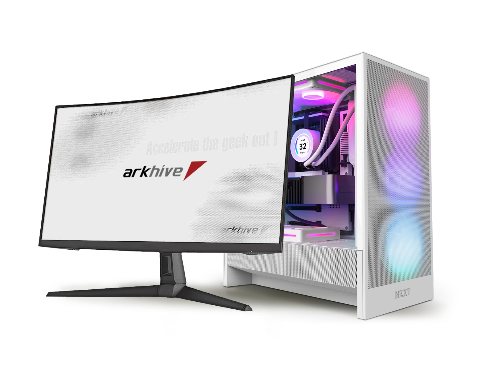 NZXT「H5 Flow RGB (2024) 」採用 arkhive ゲーミングPCの受注を開始 NZXT「H5 Flow RGB (2024) 」採用 arkhive ゲーミングPCの受注を開始
