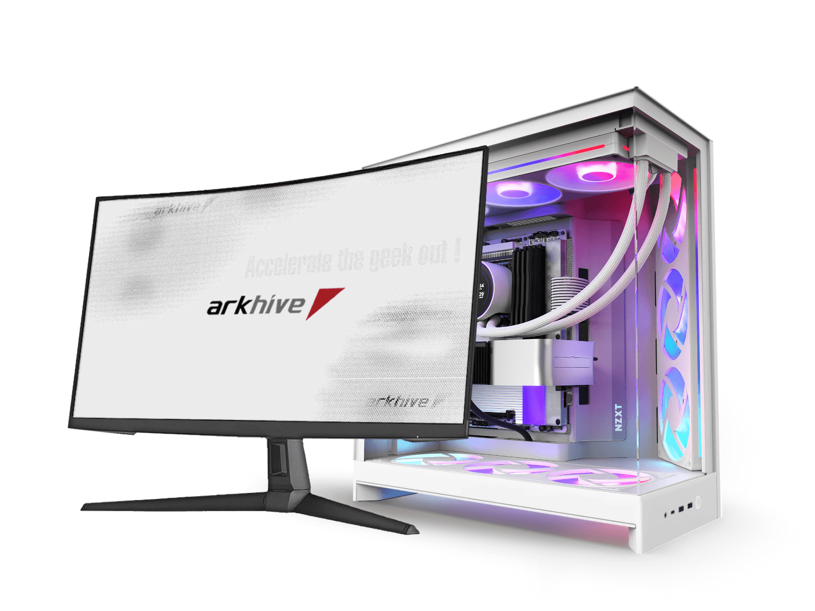 NZXT「H9 Flow RGB+」採用 arkhive ゲーミングPCの受注を開始