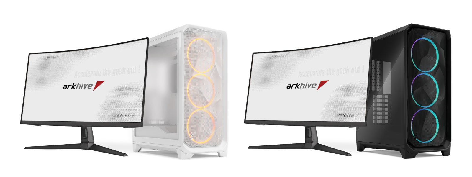 Fractal Design「Meshify 3」採用 arkhive ゲーミングPCの受注を Fractal Design「Meshify 3」採用 arkhive ゲーミングPCの受注を