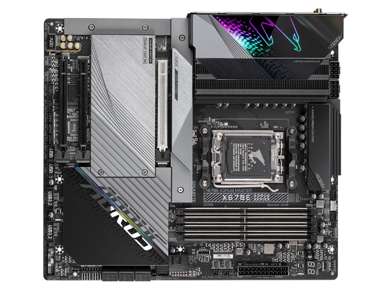 GIGABYTE X670E AORUS MASTER (rev. 1.0) AMD 600シリーズ Socket AM5