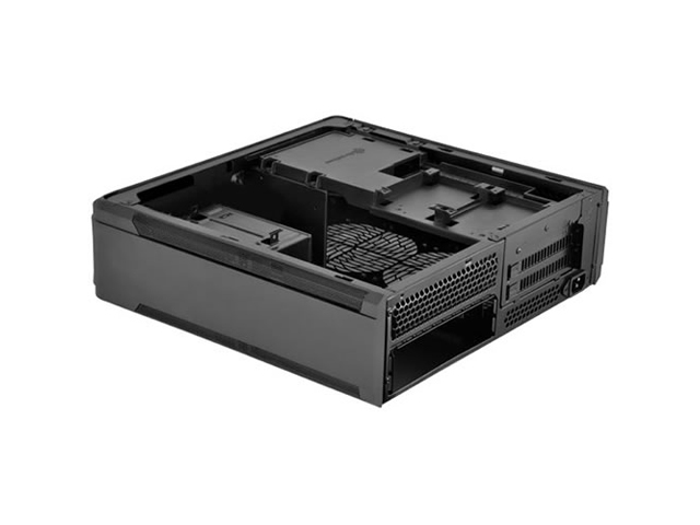 SilverStone SST-FTZ01B Fortress Mini-ITX対応、アルミ一体成型