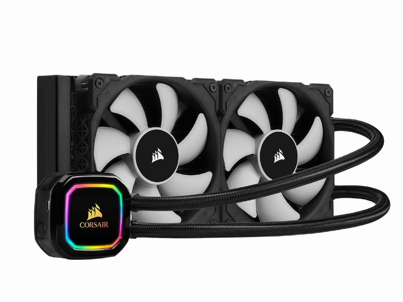 iCUE H100i RGB PRO XT 開封済み　未使用 Corsair iCUE H100i ELITE CAPELLIX XT Liquid CPU Cooler, White
